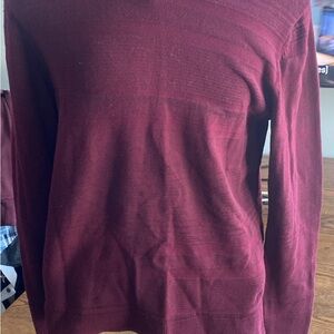 Alfani Slim Fit Maroon Sweater